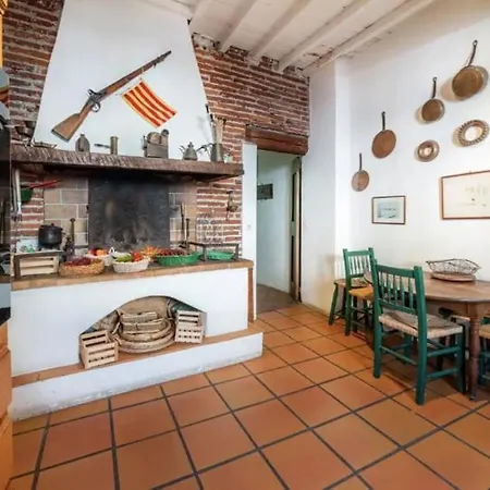 Maison Traditionnelle Catalane Avec Terrain De Tennis Et Piscine Palau-del-Vidre