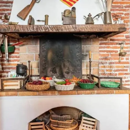 度假居 Maison Traditionnelle Catalane Avec Terrain De Tennis Et Piscine *